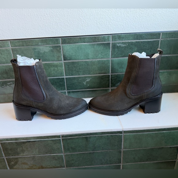 Thursday Boot Co Suede Knockout Boot. NWT. In original packaging. 8.5 Dark Olive - Picture 5 of 13